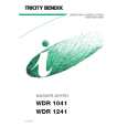 AEG WDR 1041 Owners Manual AEG WDR 1041 Owners Manual