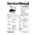 TECHNICS SLQX300/K Service Manual TECHNICS SLQX300/K Service Manual