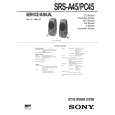 SONY SRSA45 Service Manual SONY SRSA45 Service Manual