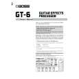BOSS GT-6 Owners Manual BOSS GT-6 Owners Manual