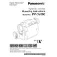 PANASONIC PVDV800 Owners Manual PANASONIC PVDV800 Owners Manual