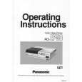 PANASONIC AGEP50 Owners Manual PANASONIC AGEP50 Owners Manual