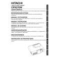 HITACHI CPX270W Owners Manual HITACHI CPX270W Owners Manual