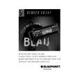 BLAUPUNKT DENVER CD147 Owners Manual BLAUPUNKT DENVER CD147 Owners Manual