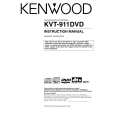 KENWOOD KVT911DVD Owners Manual KENWOOD KVT911DVD Owners Manual