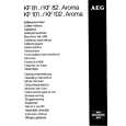 AEG KF1022AROMA Owners Manual AEG KF1022AROMA Owners Manual