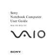 SONY PCG735 Owners Manual SONY PCG735 Owners Manual
