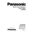 PANASONIC TX6895Z Owners Manual PANASONIC TX6895Z Owners Manual