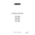ZANUSSI ZCF239 Owners Manual ZANUSSI ZCF239 Owners Manual