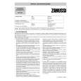 ZANUSSI ZWT260 Owners Manual ZANUSSI ZWT260 Owners Manual