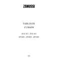 ZANUSSI ZGL631N Owners Manual ZANUSSI ZGL631N Owners Manual