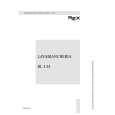 REX-ELECTROLUX RL4EI Owners Manual REX-ELECTROLUX RL4EI Owners Manual