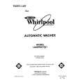 WHIRLPOOL LA6098XTF1 Parts Catalog WHIRLPOOL LA6098XTF1 Parts Catalog