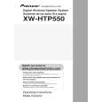 PIONEER HTP-2600/KUCXCN Owners Manual PIONEER HTP-2600/KUCXCN Owners Manual