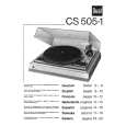DUAL CS505-1 Owners Manual DUAL CS505-1 Owners Manual