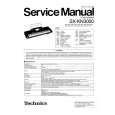 TECHNICS SXKN3000 Service Manual TECHNICS SXKN3000 Service Manual