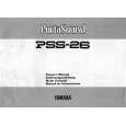 YAMAHA PSS-26 Owners Manual YAMAHA PSS-26 Owners Manual