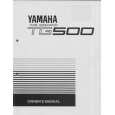 YAMAHA TG500 Owners Manual YAMAHA TG500 Owners Manual