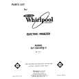 WHIRLPOOL EV130CXRW0 Parts Catalog WHIRLPOOL EV130CXRW0 Parts Catalog