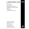 AEG LTH3200-WSA Owners Manual AEG LTH3200-WSA Owners Manual