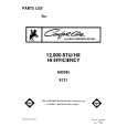 WHIRLPOOL R121 Parts Catalog WHIRLPOOL R121 Parts Catalog