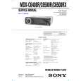 SONY MDXC6500 R/RX Service Manual SONY MDXC6500 R/RX Service Manual