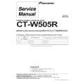 PIONEER CT-W505R/HVXJ7 Service Manual PIONEER CT-W505R/HVXJ7 Service Manual