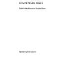 AEG Competence 3058 B W Owners Manual AEG Competence 3058 B W Owners Manual