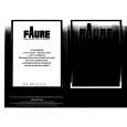 FAURE CFC500R Owners Manual FAURE CFC500R Owners Manual