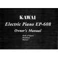 KAWAI EP608 Owners Manual KAWAI EP608 Owners Manual