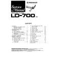 PIONEER LD-700 Service Manual PIONEER LD-700 Service Manual