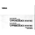 YAMAHA VR4000 Instrukcja Obsługi YAMAHA VR4000 Instrukcja Obsługi