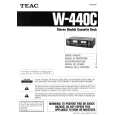 TEAC W440C Owners Manual TEAC W440C Owners Manual