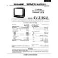 SHARP SV2152U Service Manual SHARP SV2152U Service Manual