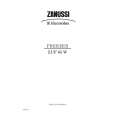 ZANUSSI ZUF65W Owners Manual ZANUSSI ZUF65W Owners Manual