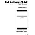 WHIRLPOOL KUCS181B0 Owners Manual WHIRLPOOL KUCS181B0 Owners Manual