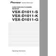 PIONEER VSX-D1011-G/FXJI Owners Manual PIONEER VSX-D1011-G/FXJI Owners Manual