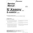 PIONEER S-A880V/XJI/E Service Manual PIONEER S-A880V/XJI/E Service Manual