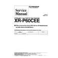 PIONEER XRP60CEE Service Manual PIONEER XRP60CEE Service Manual