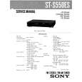 SONY STS550ES Service Manual SONY STS550ES Service Manual