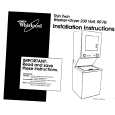 WHIRLPOOL 3LTE5243BN0 Installation Manual WHIRLPOOL 3LTE5243BN0 Installation Manual