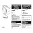 WHIRLPOOL 3XLGR5435HQ0 Installation Manual WHIRLPOOL 3XLGR5435HQ0 Installation Manual