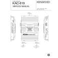KENWOOD KAC819 Service Manual KENWOOD KAC819 Service Manual
