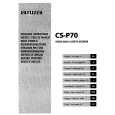 AIWA CS-P70 Owners Manual AIWA CS-P70 Owners Manual