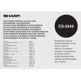 SHARP CS2640 Owners Manual SHARP CS2640 Owners Manual