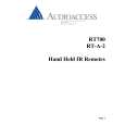 AUDIOACCESS RT-A-2 Owners Manual AUDIOACCESS RT-A-2 Owners Manual