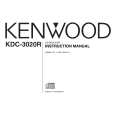 KENWOOD KDC-3020R Owners Manual KENWOOD KDC-3020R Owners Manual