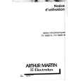 ARTHUR MARTIN ELECTROLUX TV3400N Owners Manual ARTHUR MARTIN ELECTROLUX TV3400N Owners Manual
