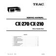 TEAC CX-270 Service Manual TEAC CX-270 Service Manual