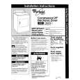 WHIRLPOOL CGP2961EW0 Installation Manual WHIRLPOOL CGP2961EW0 Installation Manual